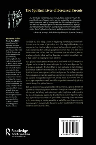 The Spiritual Lives of Bereaved Parents (Series in Death, Dying, and Bereavement)