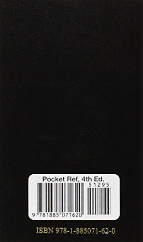 Pocket Ref — back cover