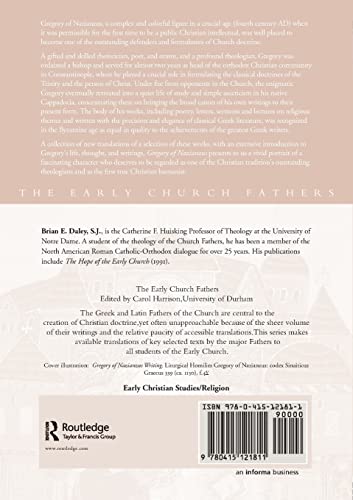 Gregory of Nazianzus (The Early Church Fathers)