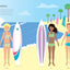 Sticker Dolly Dressing Sports