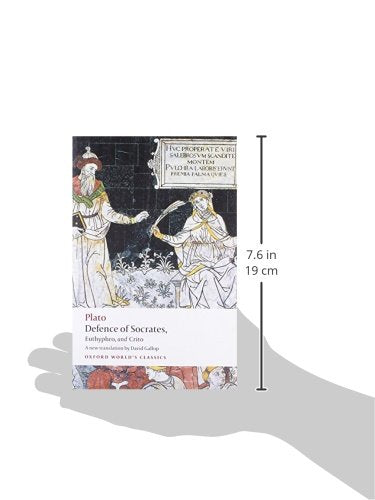 Defence of Socrates, Euthyphro, Crito (Oxford World's Classics)