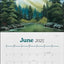 Bob Ross 2025 Wall Calendar