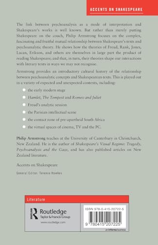 Shakespeare in Psychoanalysis (Accents on Shakespeare)