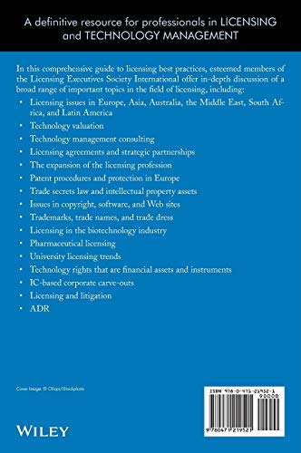 The LESI Guide to Licensing Best Practices: Strategic Issues and Contemporary Realities