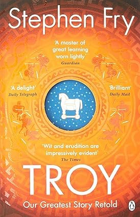 Greek Myths Series 4 Books Collection Set By Stephen Fry (Mythos, Heroes, Troy & Odyssey)