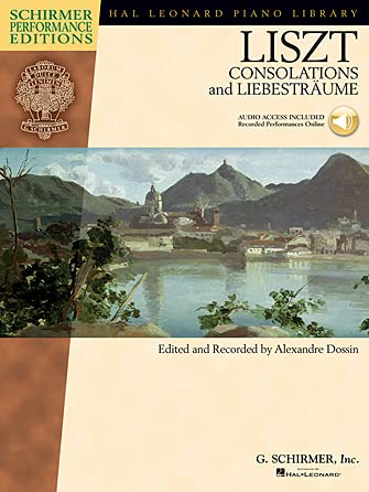 Consolations And Liebestrame: For Piano (Book & CD) (Hal Leonard Piano Library)