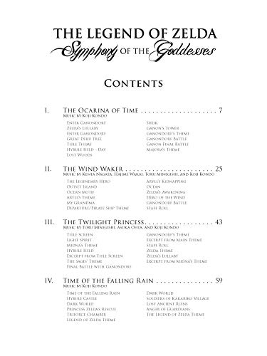 The Legend of Zelda Symphony of the Goddesses: Piano Solos
