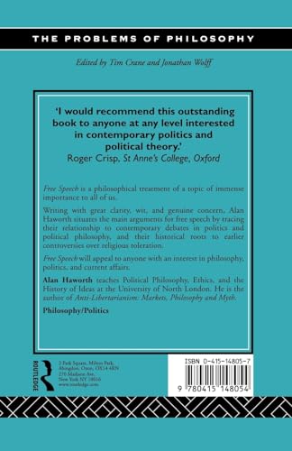 Free Speech (Problems of Philosophy)