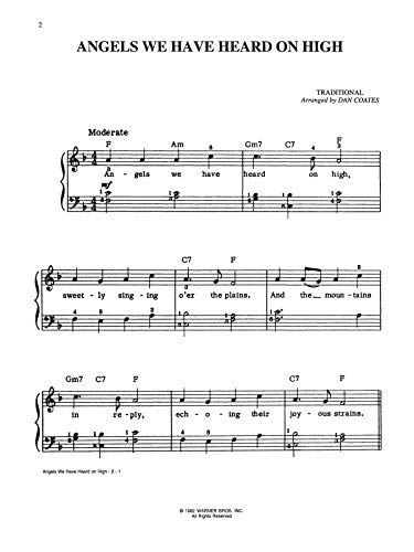 Christmas Sheet Music Hits