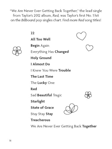 The Unofficial Super Swiftie Word Search Book (Volume 1): Activities, Trivia & Fun for Taylor Swift Fans (Dover Brain Games & Puzzles)