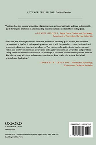 Positive Emotion: Integrating the Light Sides and Dark Sides