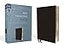 NIV, Thinline Bible, Bonded Leather, Black, Red Letter, Comfort Print