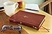 NASB, Thinline Bible, Leathersoft, Brown, Red Letter, 1995 Text, Thumb Indexed, Comfort Print