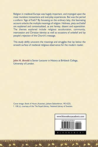 Belief and Unbelief in Medieval Europe