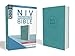 NIV, Value Thinline Bible, Large Print, Leathersoft, Teal, Comfort Print