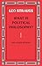 What is Political Philosophy? And Other Studies