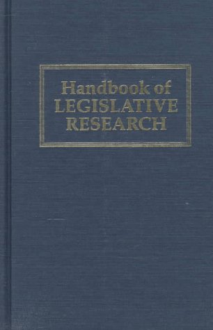 Handbook of Legislative Research