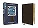 NIV Study Bible, Fully Revised Edition (Study Deeply. Believe Wholeheartedly.), Genuine Leather, Calfskin, Brown, Red Letter, Comfort Print