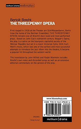 The Threepenny Opera (Bertolt Brecht Collected Plays, Vol. 2)