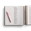 Illustrating Bible CSB - Spiral Bound Bible Journal, Cranberry