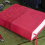 NIV, Beautiful Word Bible, Large Print, Leathersoft, Pink: 500 Full-Color Illustrated Verses