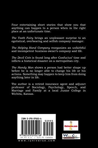 Did the Devil Make Them Do It?: Four Thrilling Short Stories — back cover