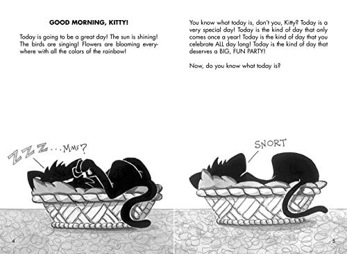 Happy Birthday, Bad Kitty (paperback black-and-white edition)