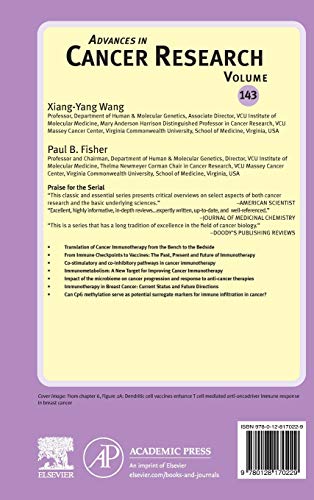 Immunotherapy of Cancer (Volume 143) (Advances in Cancer Research, Volume 143)