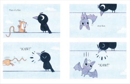 Cranky, Crabby Crow (Saves the World): A Funny Picture Book About Friendship from a Caldecott Honor Author for Kids (Ages 4-8)