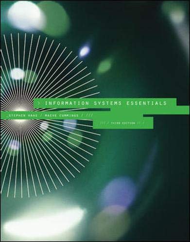 Information Systems Essentials