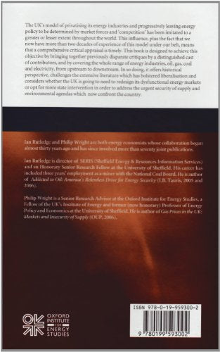 UK Energy Policy and the End of Market Fundamentalism