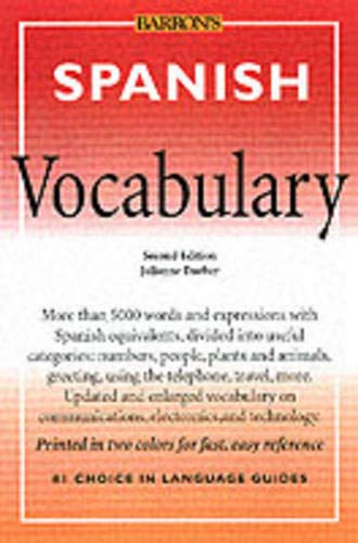 Spanish Vocabulary (Barron's Vocabulary Series) (English and Spanish Edition)