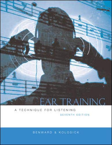 Ear Training w/Transcription CD by Benward,Bruce
