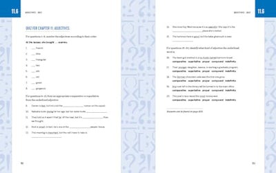 The Perfect English Grammar Workbook: Simple Rules and Quizz