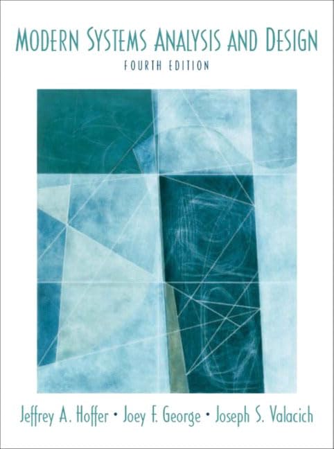 Modern Systems Analysis and Design