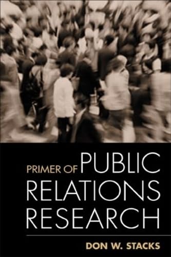 Primer of Public Relations Research