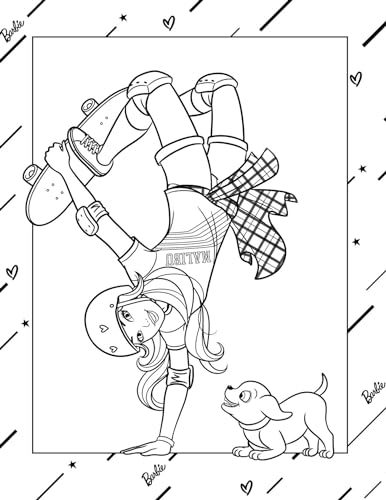 Barbie: Giant Coloring Book