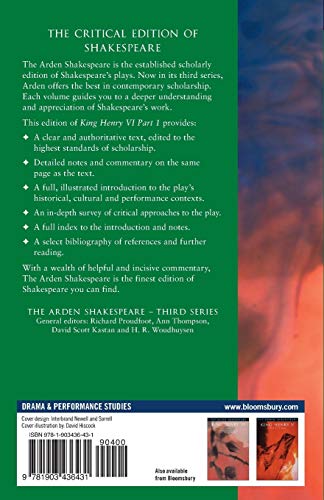 King Henry VI Part 1 (Arden Shakespeare: Third Series) — back cover