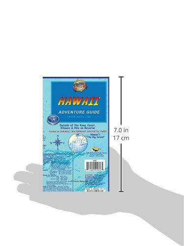 Hawaii The Big Island Adventure Guide Franko Maps Waterproof Map