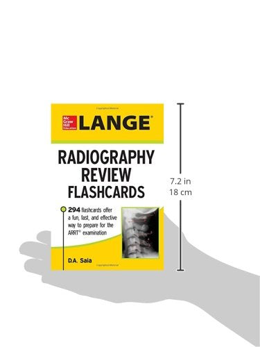 LANGE Radiography Review Flashcards
