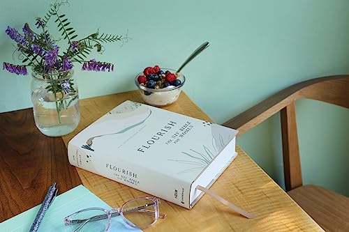 Flourish: The NIV Bible for Women, Hardcover, Multi-color/Cream, Comfort Print