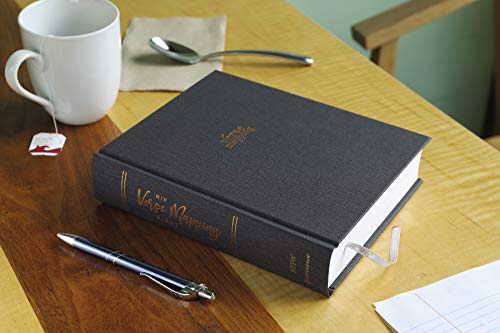 NIV, Verse Mapping Bible, Cloth over Board, Gray, Comfort Print: Find Connections in Scripture Using a Unique 5-Step Process