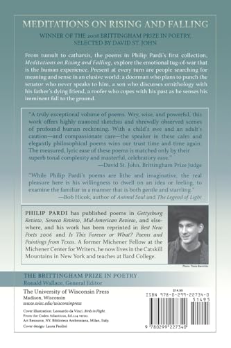 Meditations on Rising and Falling: Meditations on Rising and Falling (Wisconsin Poetry Series)