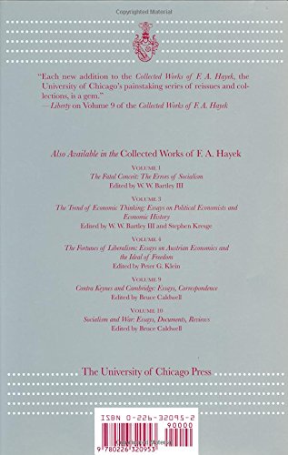 Good Money, Part 1: The New World (The Collected Works of F. A. Hayek, Vol. 5) (Volume 5)