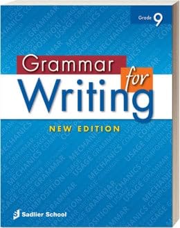 Grammar for Writing Grade 9 New Student Edition