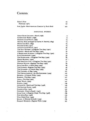 Scott Joplin -- Complete Piano Works: Rags, Waltzes, Marches
