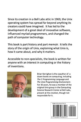 UNIX: A History and a Memoir
