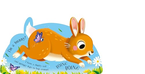 I'm a Bunny: (A Shaped Board Book Full of Animal Sounds, Lively Rhymes, and Interactive Fun for Babies and Toddlers) (I'm A... Shaped Board Book Series)