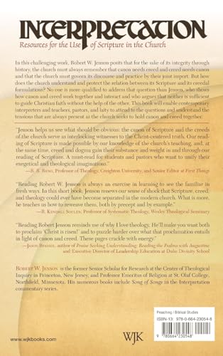 Canon and Creed: Interpretation: Resources for the Use of Scripture in the Church