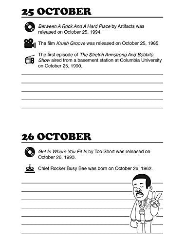 Hip Hop Journal: A Daily Planner